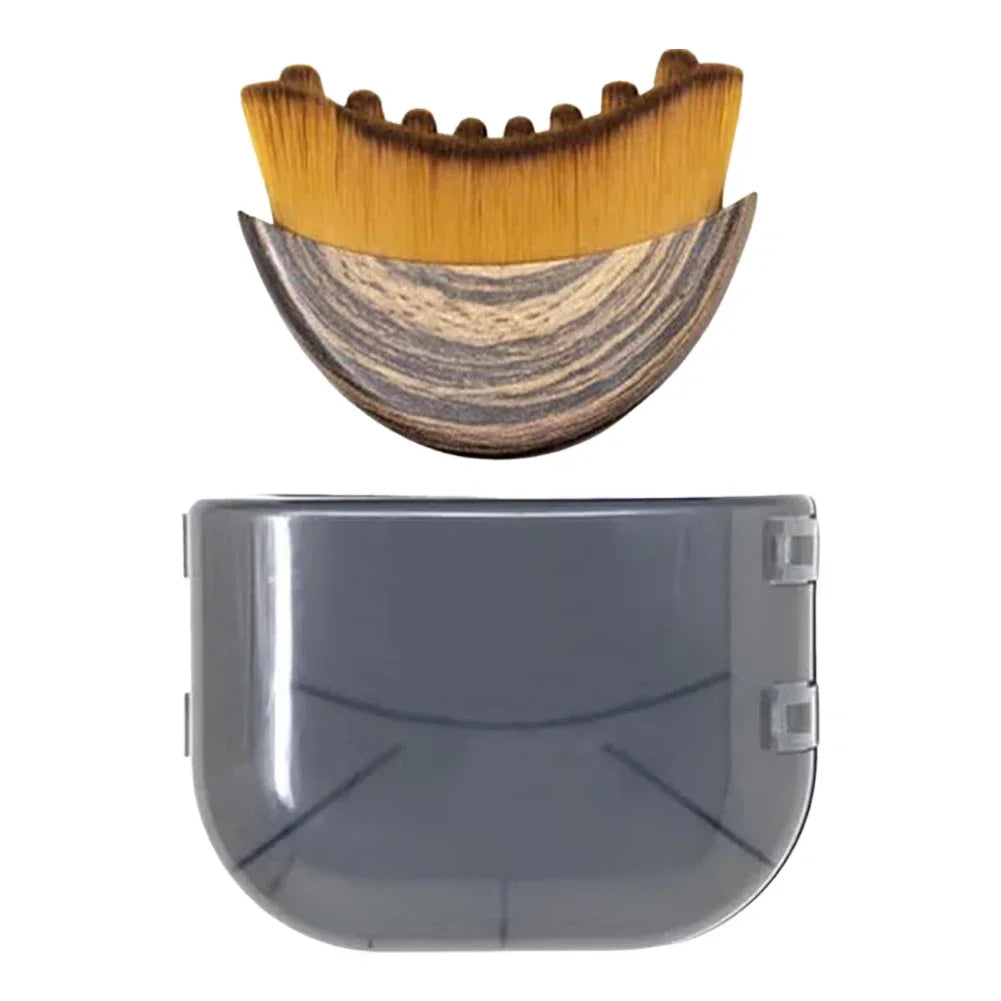 Facial Contouring and Lymphatic Drainage Brush for Precise Skin Fit